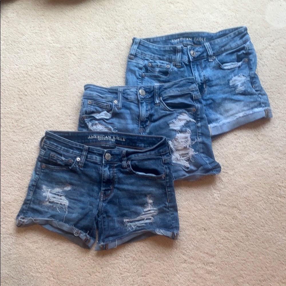 American eagle jean shirt pack
